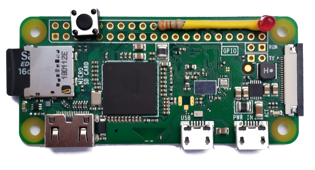 Figure 5: Assembled Raspberry Pi