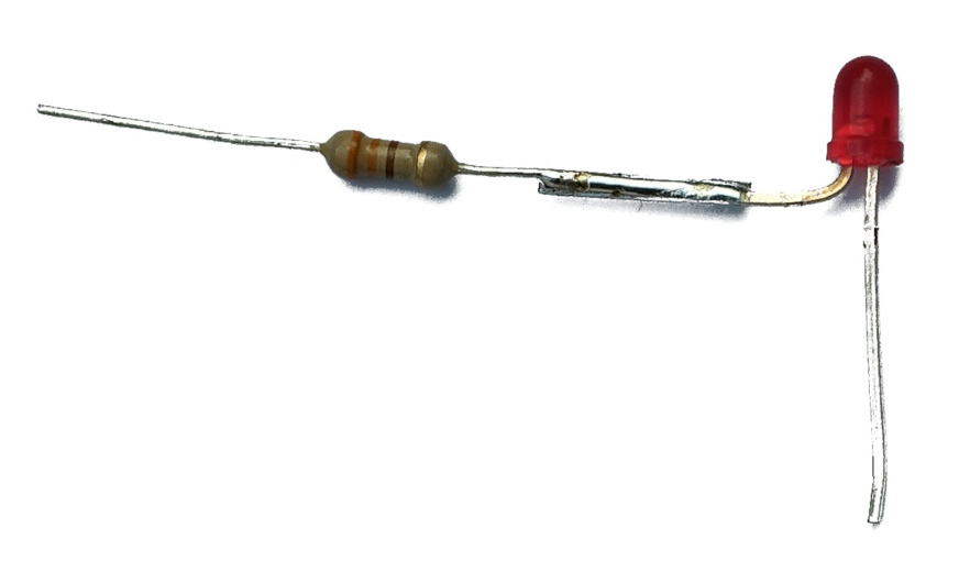 Figure 3: Resistor LED connection