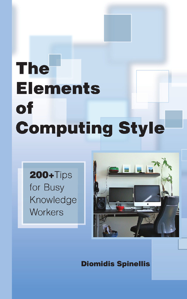 Book cover of The Elements of Computing Style