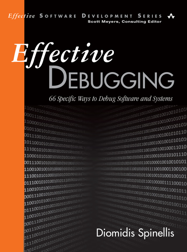 Book cover of Effective Debugging