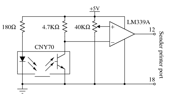 Sender sensor board