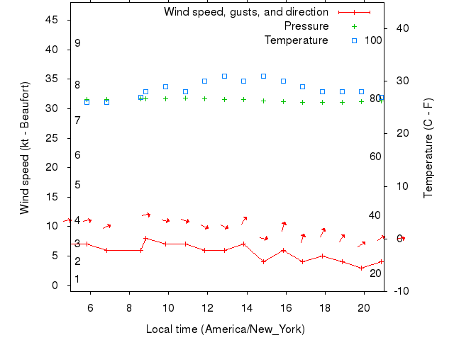 Weather graph