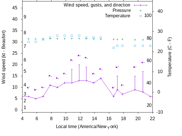 Weather graph