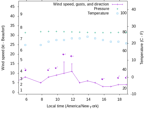 Weather graph