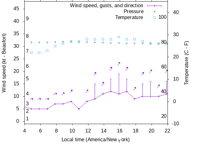 Weather graph