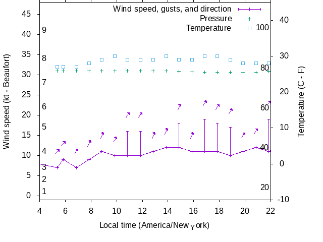 Weather graph