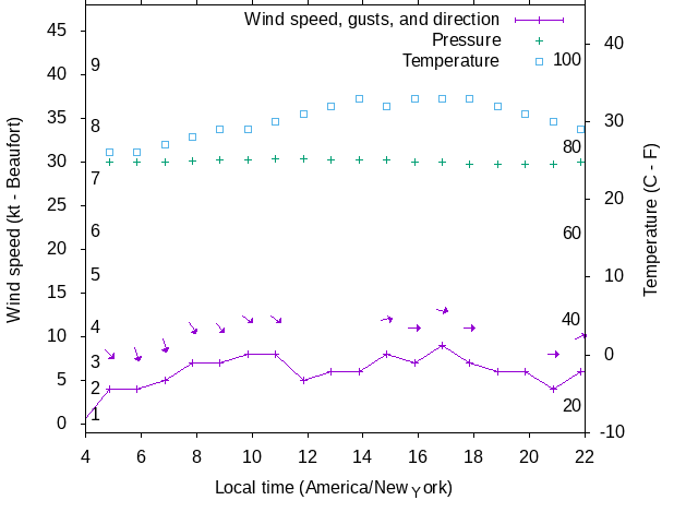 Weather graph