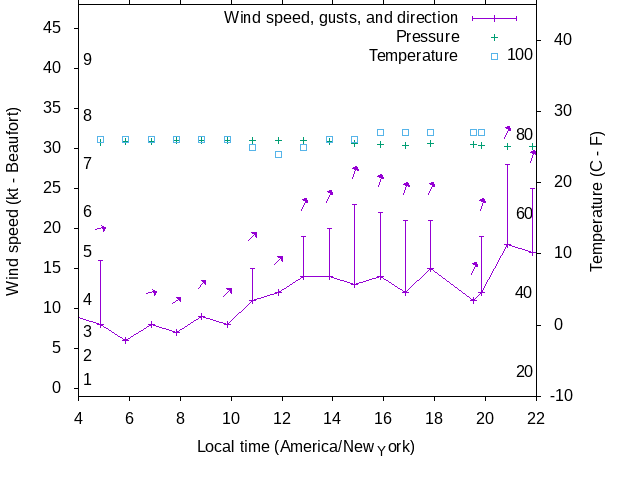 Weather graph