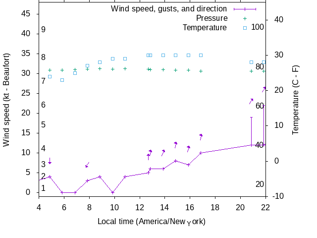 Weather graph